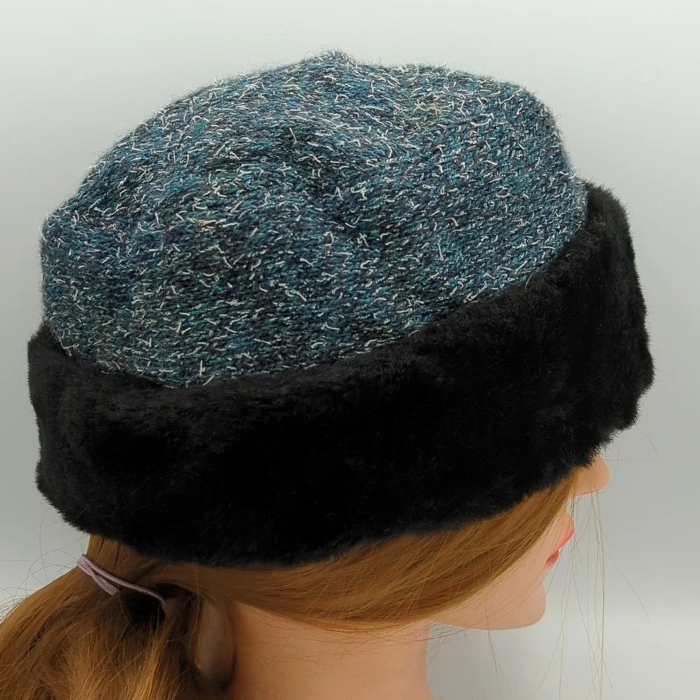 Vintage Norbu Canada Women's Beanie Bucket Hap Cap Made in Italy